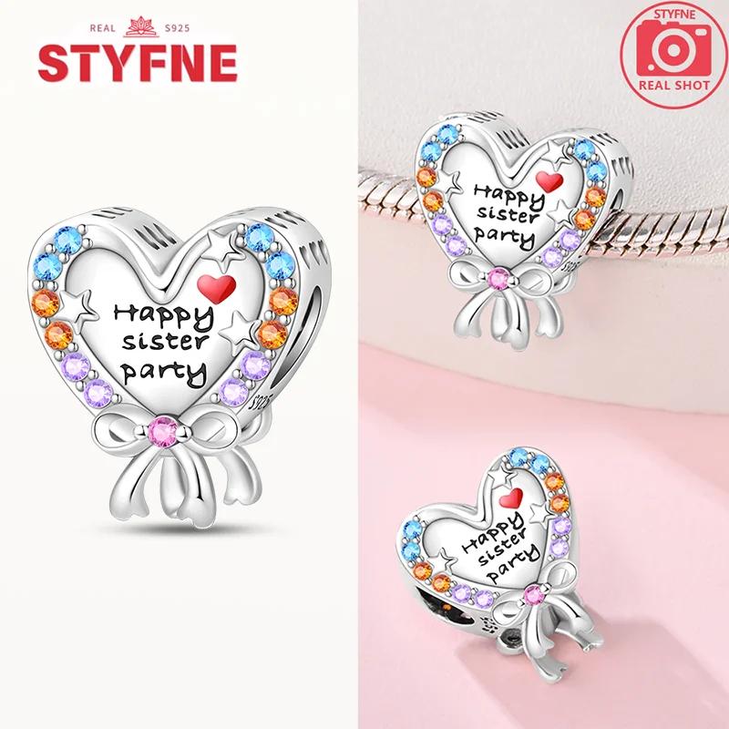 Silver S925 Sisters Series Pink Heart Charm Forever Love Beads Fit Bracelet Diy Fine Jewelry Gifts for Women
Silver S925 Sisters Series Pink Heart Charm Forever Love Beads Fit Bracelet Diy Fine Jewelry Gifts for Women