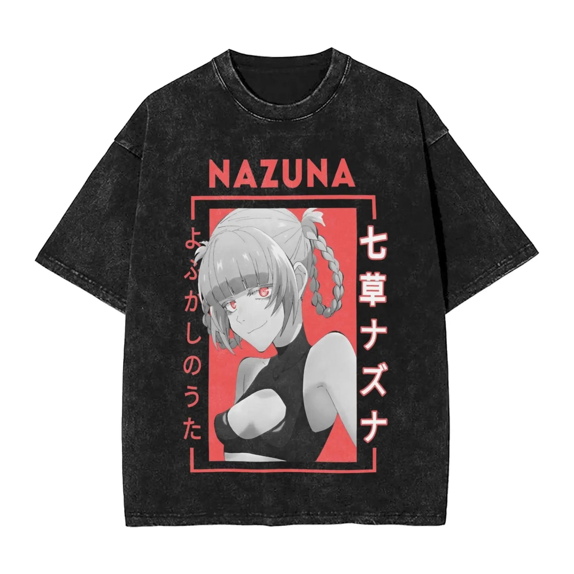 Call of the Night Nazuna Manga Print TShirt Unisex Vintage Washed Harajuku Style Loose Casual Pure Cotton Summer Short Sleeve S
Call of the Night Nazuna Manga Print TShirt Unisex Vintage Washed Harajuku Style Loose Casual Pure Cotton Summer Short Sleeve S