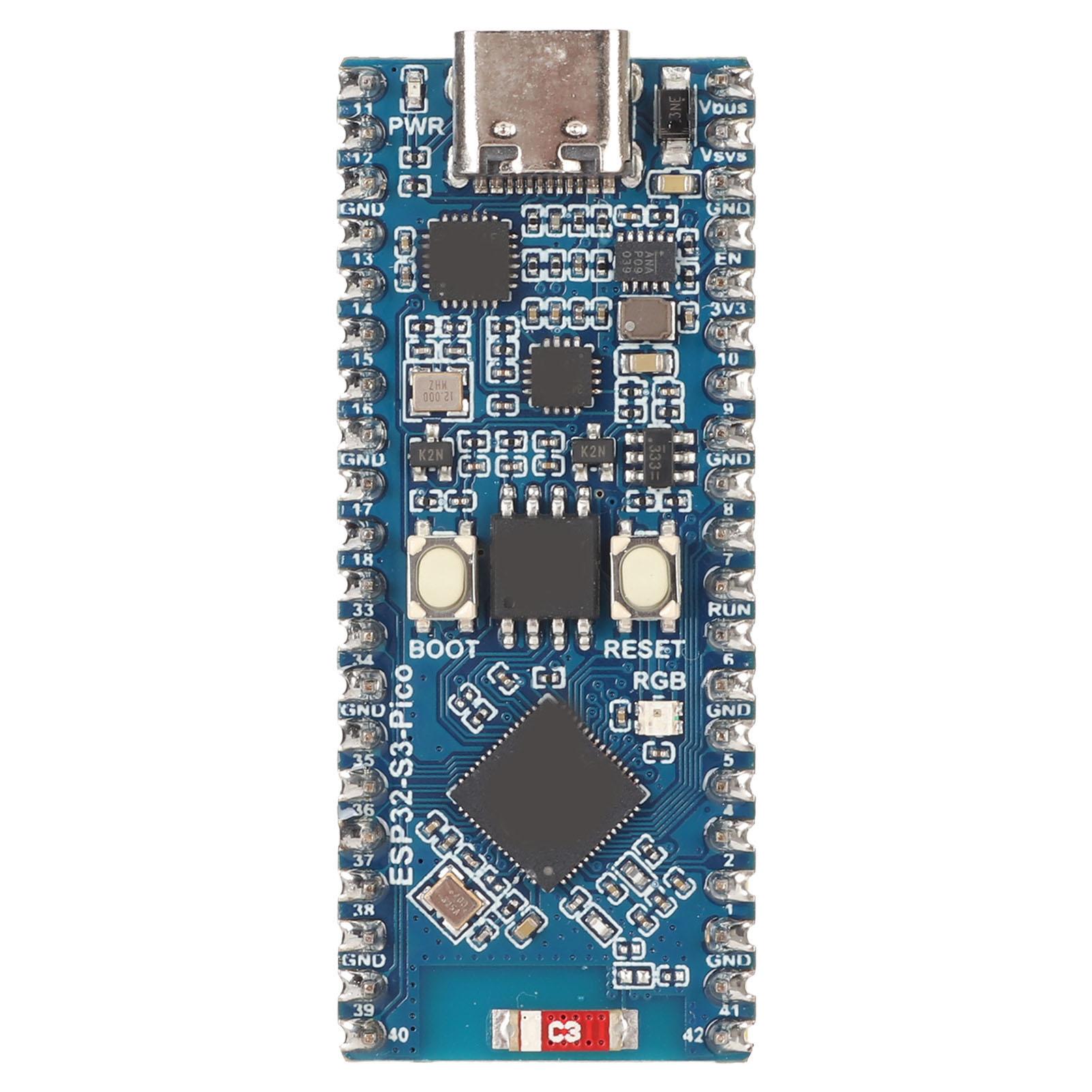 WiFi Development Board 512KB SRAM 2MB PSRAM 240MHz Dual Core Expansion Board for Pico Communication
WiFi Development Board 512KB SRAM 2MB PSRAM 240MHz Dual Core Expansion Board for Pico Communication