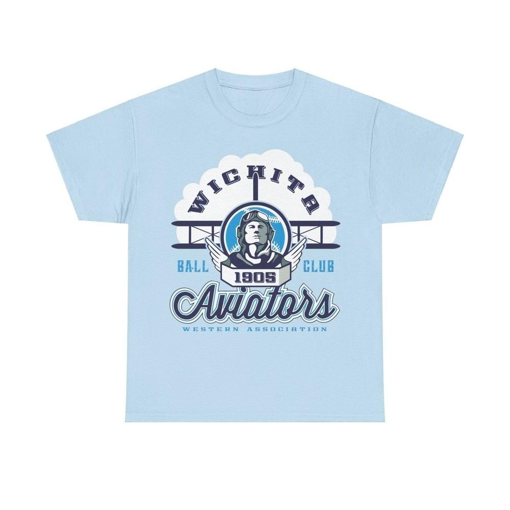 Wichita Aviators Est 1905 Kansas Baseball T-shirt L
Wichita Aviators Est 1905 Kansas Baseball T-shirt L