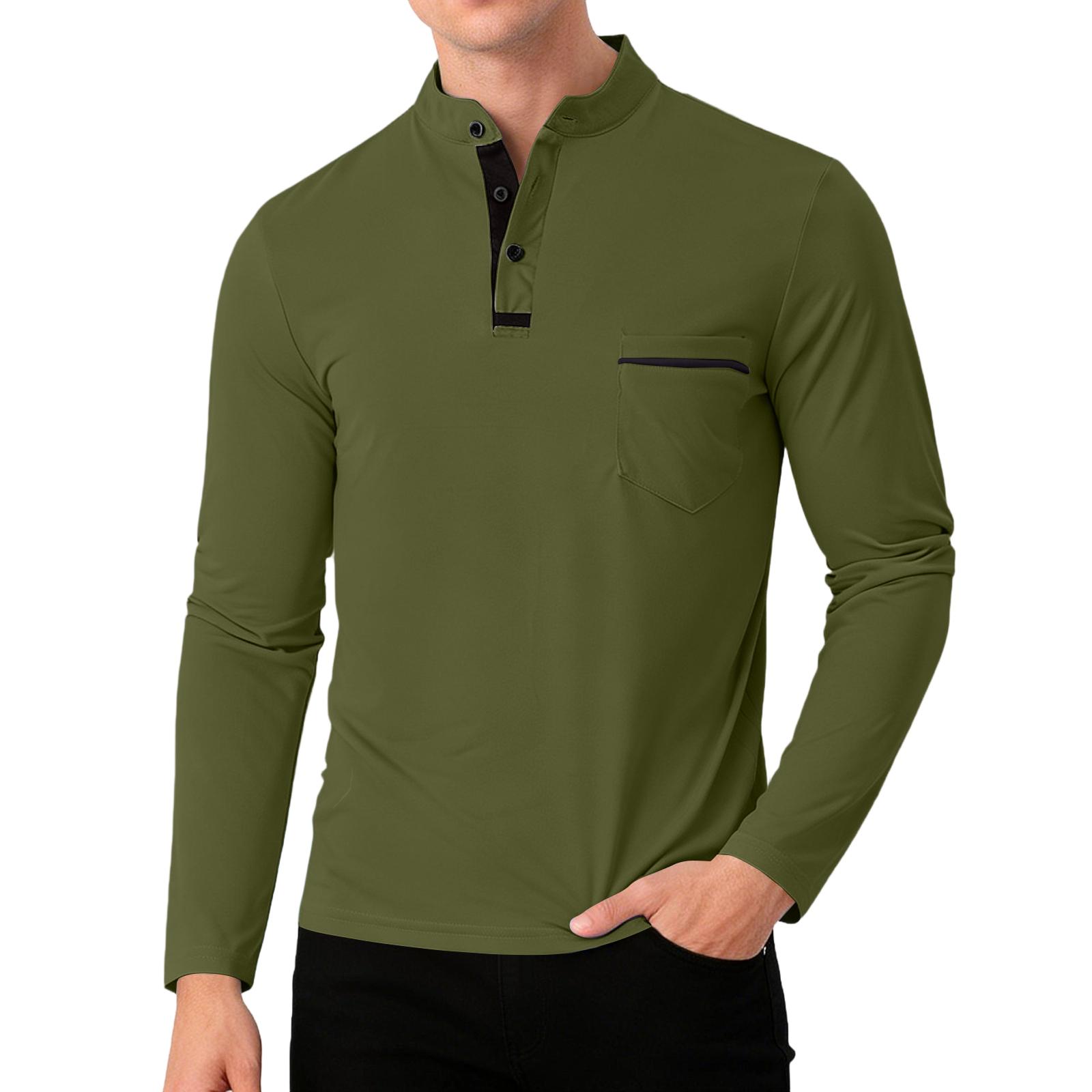 Men s Spring Button-Up Shirt Long Sleeve Pockets Casual Shirt Male XXXL зелений
Men s Spring Button-Up Shirt Long Sleeve Pockets Casual Shirt Male XXXL зелений