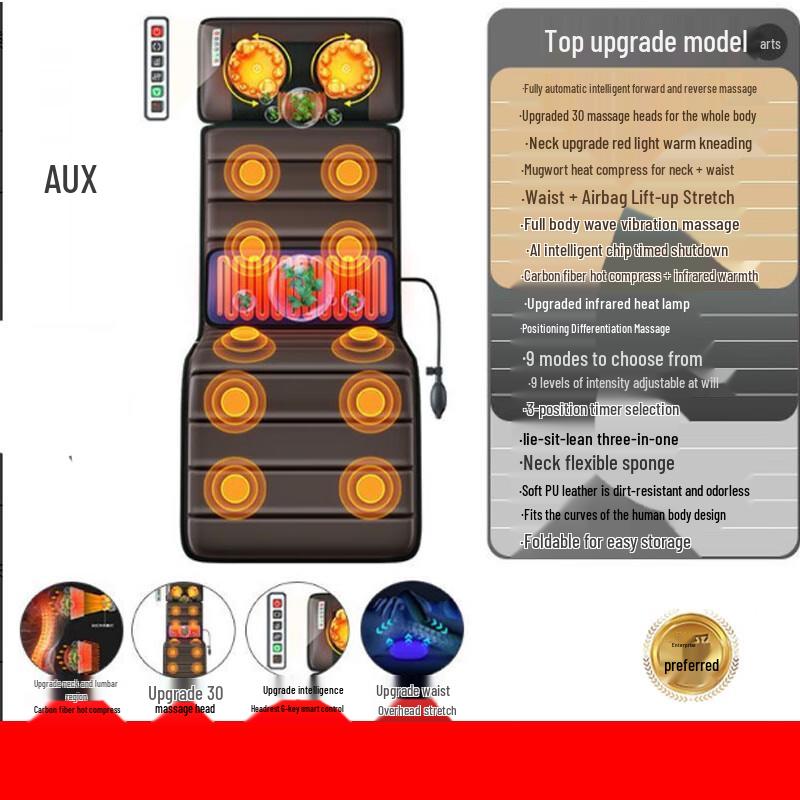 Aux Full Body Massage Cushion
Aux Full Body Massage Cushion