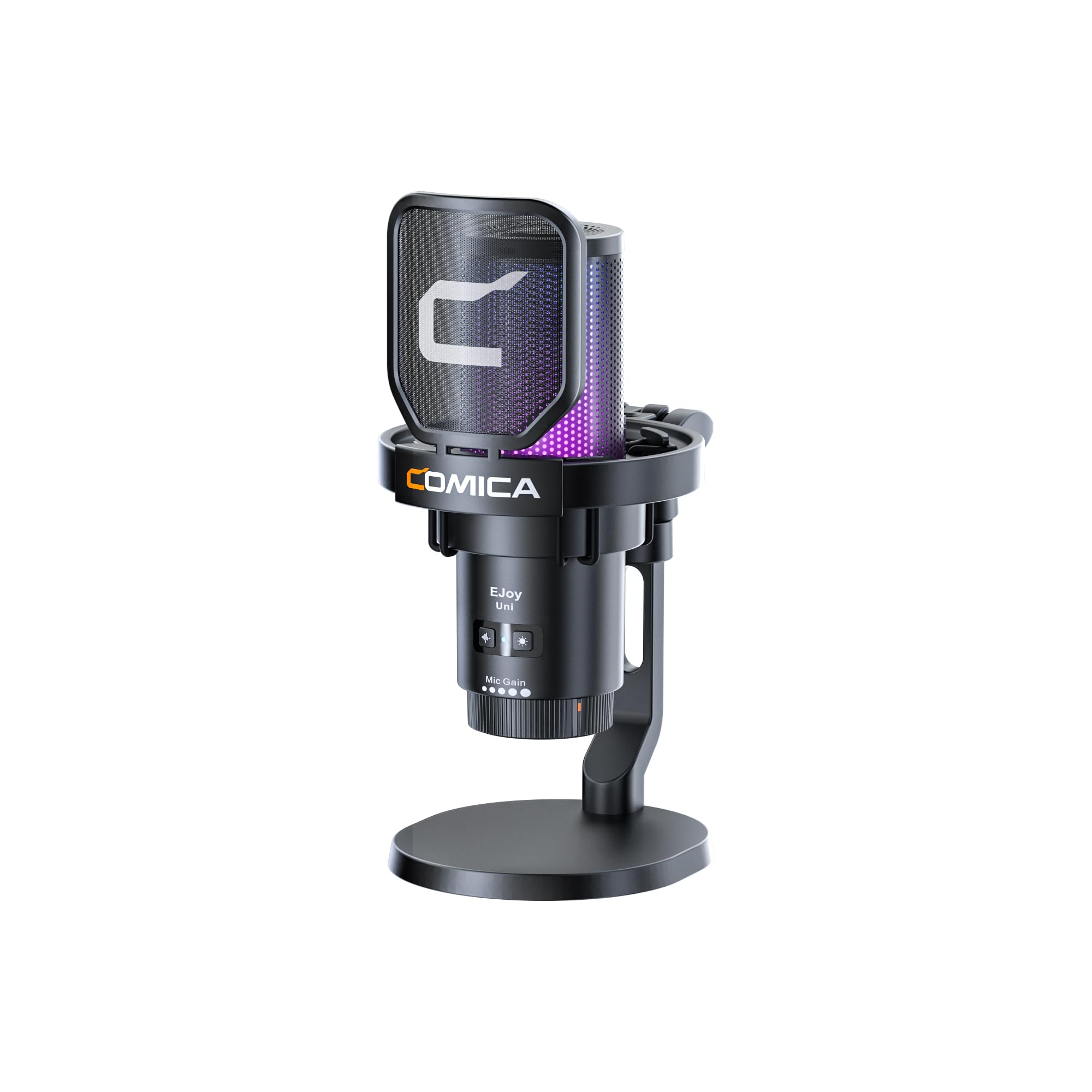comica USB Condenser Microphone Gaming Microphone Unidirectional Microphone Set RGB Lighting Noise Reduction One Touch Mute Web Distribution Telework
comica USB Condenser Microphone Gaming Microphone Unidirectional Microphone Set RGB Lighting Noise Reduction One Touch Mute Web Distribution Telework