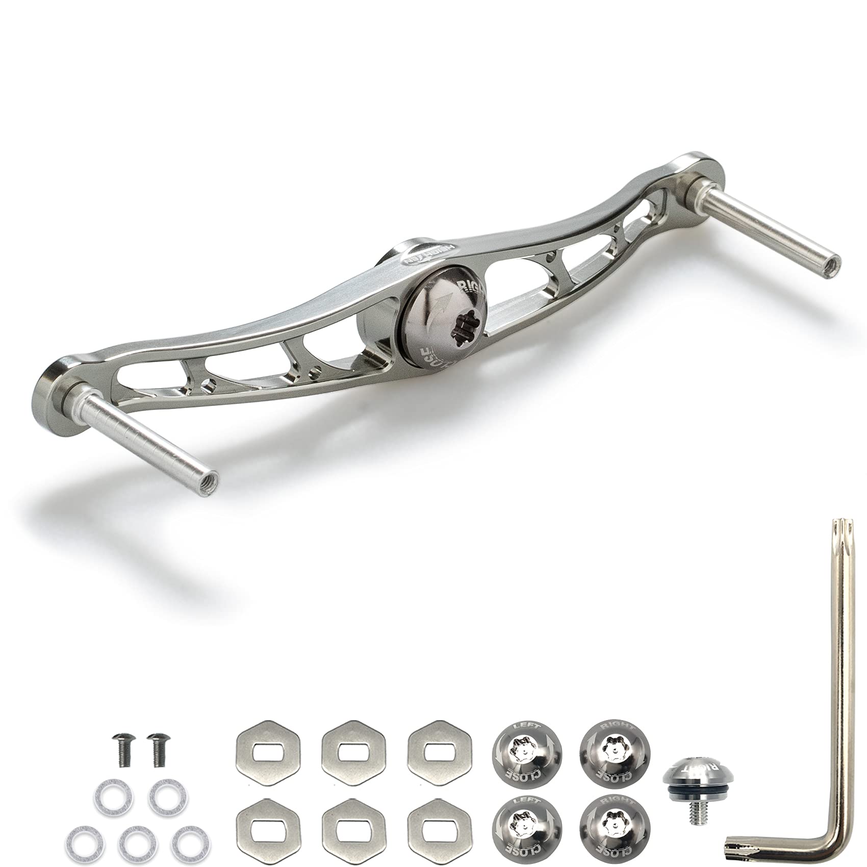 Ручка катушки HEIGHTEN Bait 4 цвета 70 авиационный алюминий Shimano Daiwa Abu или Lucia для катушки Bait 88/115/130 мм (Нет ручки) (Бронзовый сплав, 130 мм) (341)
Ручка катушки HEIGHTEN Bait 4 цвета 70 авиационный алюминий Shimano Daiwa Abu или Lucia для катушки Bait 88/115/130 мм (Нет ручки) (Бронзовый сплав, 130 мм) (341)