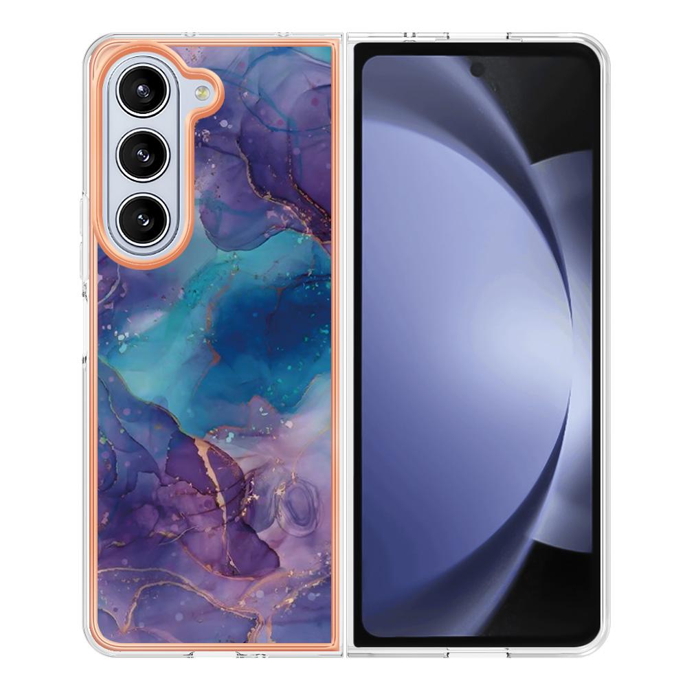 YB IMD Series-16 Style-E For Samsung Galaxy Z Fold5 5G TPU Case 2.0mm TPU Marble Pattern Cover Pink
YB IMD Series-16 Style-E For Samsung Galaxy Z Fold5 5G TPU Case 2.0mm TPU Marble Pattern Cover Pink