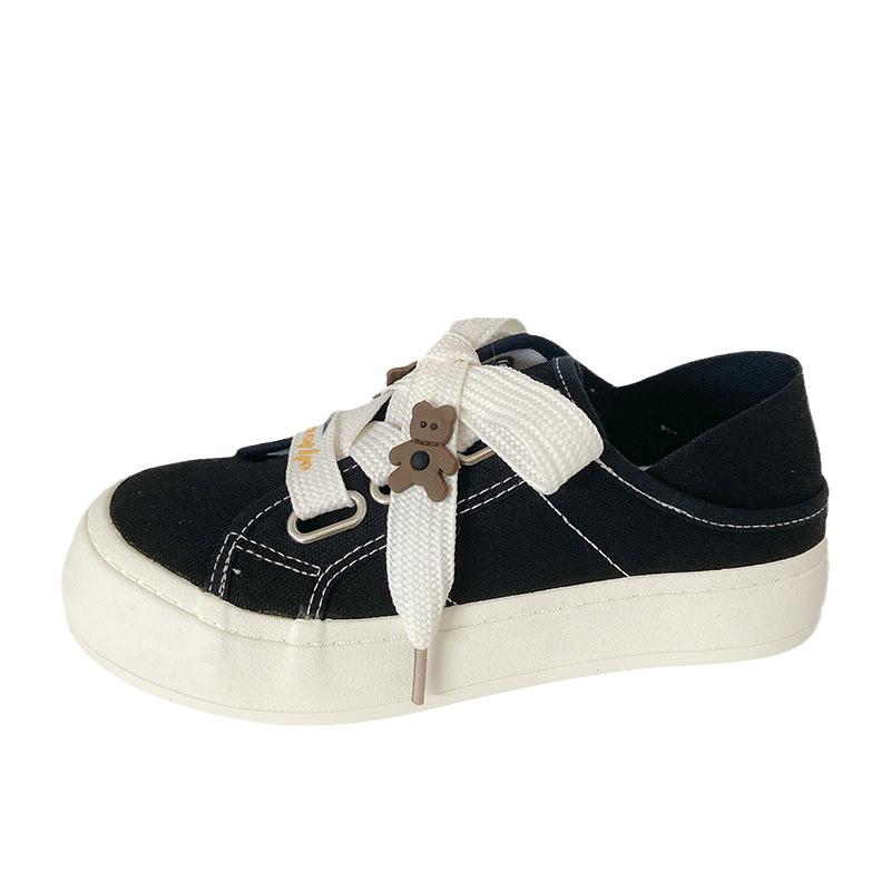 H1013 bear two wear canvas shoes women s 2025 new summer versatile niche original white shoes stepping on board shoes 40 чорний
H1013 bear two wear canvas shoes women s 2025 new summer versatile niche original white shoes stepping on board shoes 40 чорний