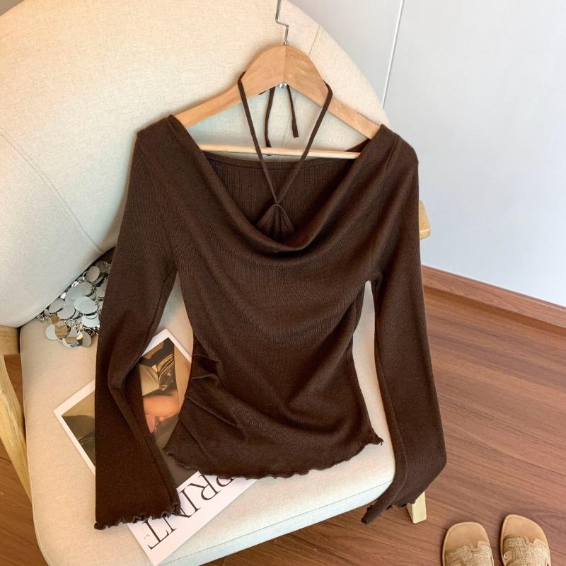 Fake two-piece long-sleeved knitted sweater women s design sense is thin and versatile soft waxy bottoming top one size fits all темно-коричневого
Fake two-piece long-sleeved knitted sweater women s design sense is thin and versatile soft waxy bottoming top one size fits all темно-коричневого