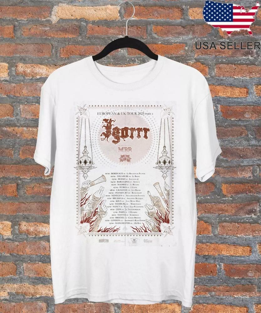 Igorrr Band White Color All Size S-5XL Shirt Unisex Gift for fan BT1892 Unisex T-Shirt L
Igorrr Band White Color All Size S-5XL Shirt Unisex Gift for fan BT1892 Unisex T-Shirt L