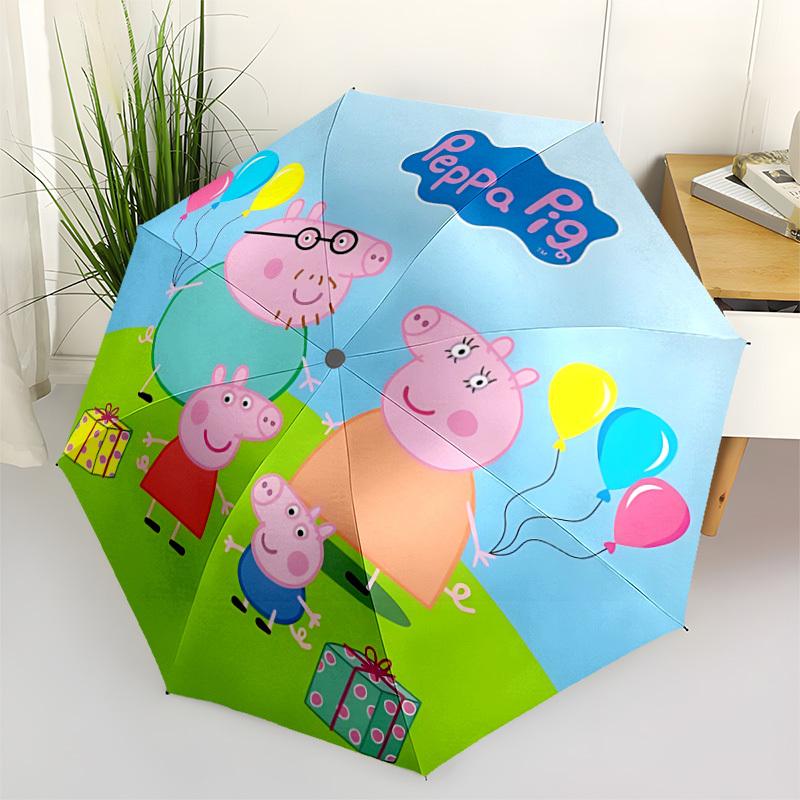 1pc Peppa Pig Automatic Folding Umbrella - 8-Rib Durable Iron Frame, Compact Portable for Daily Travel, Intricate Patterns yy251125222
1pc Peppa Pig Automatic Folding Umbrella - 8-Rib Durable Iron Frame, Compact Portable for Daily Travel, Intricate Patterns yy251125222