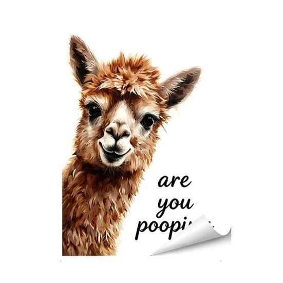 Funny Animal Toilet Seat Sticker Cute Humor Are You Pooping Bathroom Wall Decal Self-Adhesive Waterproof Toilet Lid Sticker for Restroom A
Funny Animal Toilet Seat Sticker Cute Humor Are You Pooping Bathroom Wall Decal Self-Adhesive Waterproof Toilet Lid Sticker for Restroom A