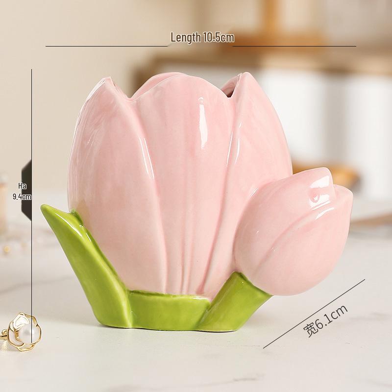 Tulip Ceramic Ornament: Best Friend s Birthday Gift, Pen & Makeup Brush Holder, Desktop Storage
Tulip Ceramic Ornament: Best Friend s Birthday Gift, Pen & Makeup Brush Holder, Desktop Storage