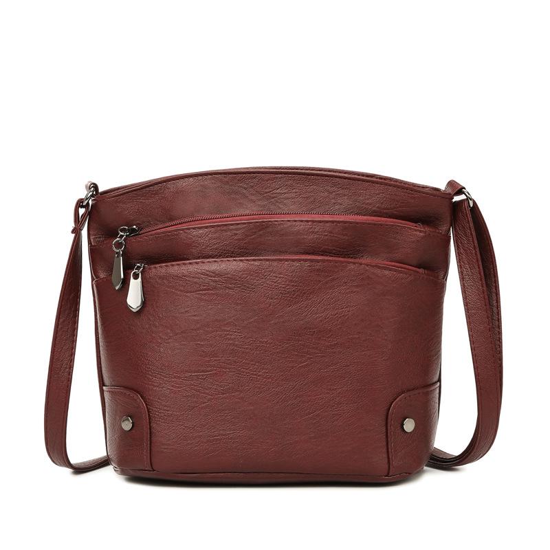 Stylish Crossbody Bag for Middle-Aged and Elderly Women - Three-Layer, Versatile Shoulder Bag 27*12*21 cm вино красного
Stylish Crossbody Bag for Middle-Aged and Elderly Women - Three-Layer, Versatile Shoulder Bag 27*12*21 cm вино красного