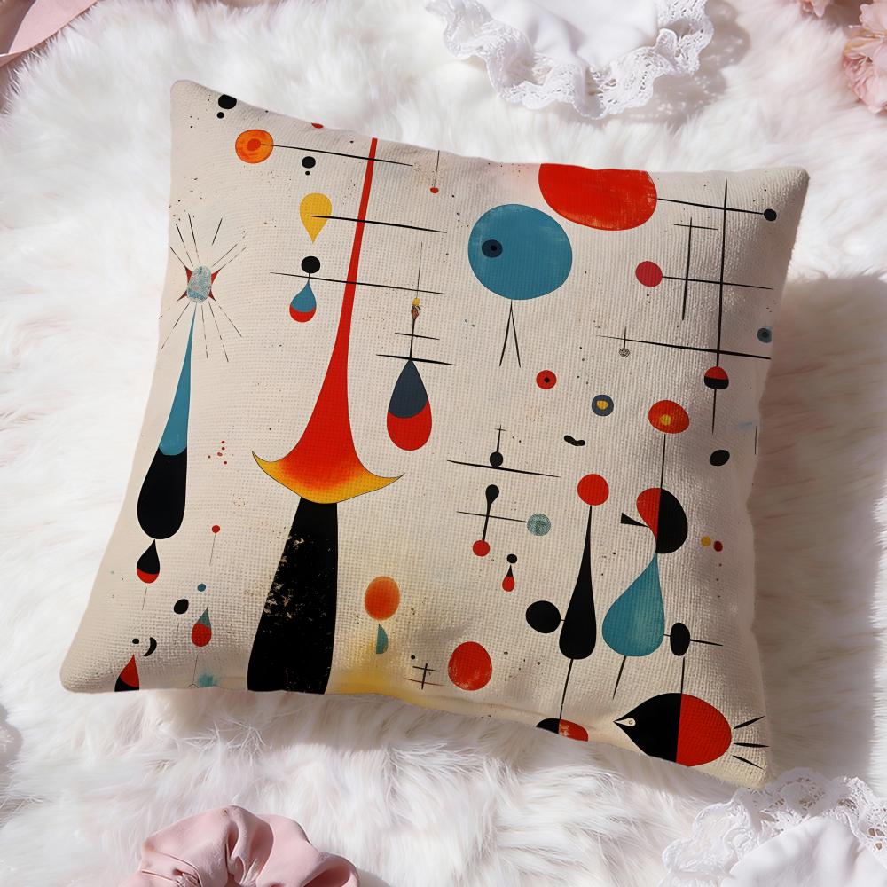 art paintings j-Joan Miros Cushion Cover Premium Comfort Reversible Pillow Cove -Two in One Design for Any Room & Car Interior 30cmx30cm
art paintings j-Joan Miros Cushion Cover Premium Comfort Reversible Pillow Cove -Two in One Design for Any Room & Car Interior 30cmx30cm