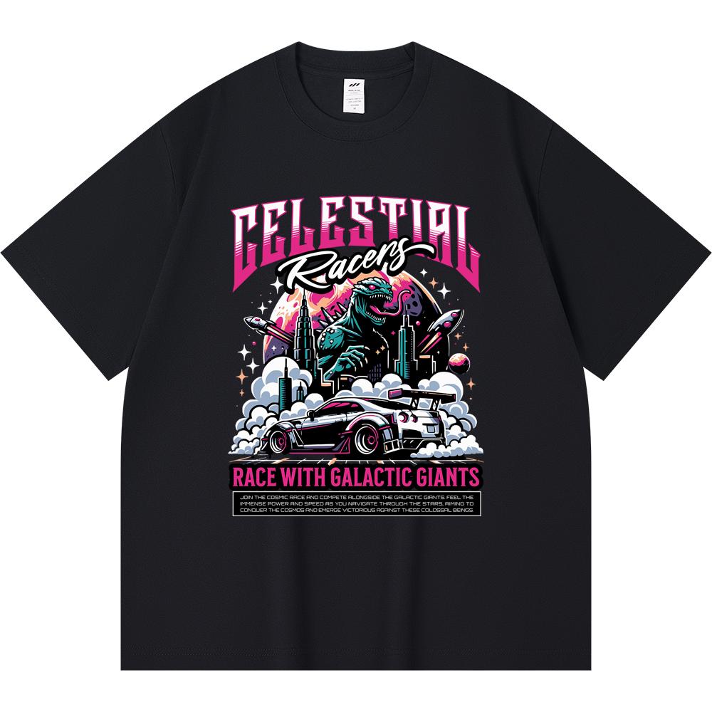 230GSM 100% Cotton T-Shirt Celestial Racers Print Tees Funny Harajuku Style Combed Cotton Tshirt XS абрикосовый
230GSM 100% Cotton T-Shirt Celestial Racers Print Tees Funny Harajuku Style Combed Cotton Tshirt XS абрикосовый
