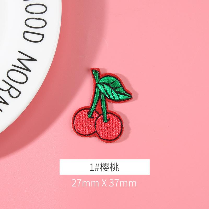 Одежда Декоративная наклейка на ткань Детская мультяшная нашивка на пуховик Наклейка на сумку Самоклеящаяся наклейка с вышитым узором Cherry * fruit
Одежда Декоративная наклейка на ткань Детская мультяшная нашивка на пуховик Наклейка на сумку Самоклеящаяся наклейка с вышитым узором Cherry * fruit