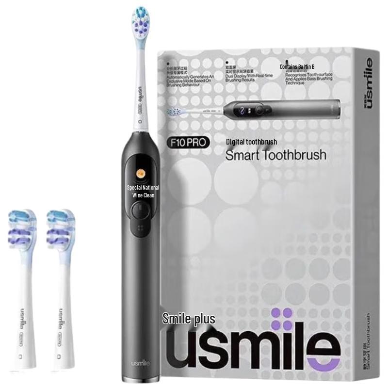 usmile F10PRO Smart Dual-Screen Electric Toothbrush
usmile F10PRO Smart Dual-Screen Electric Toothbrush