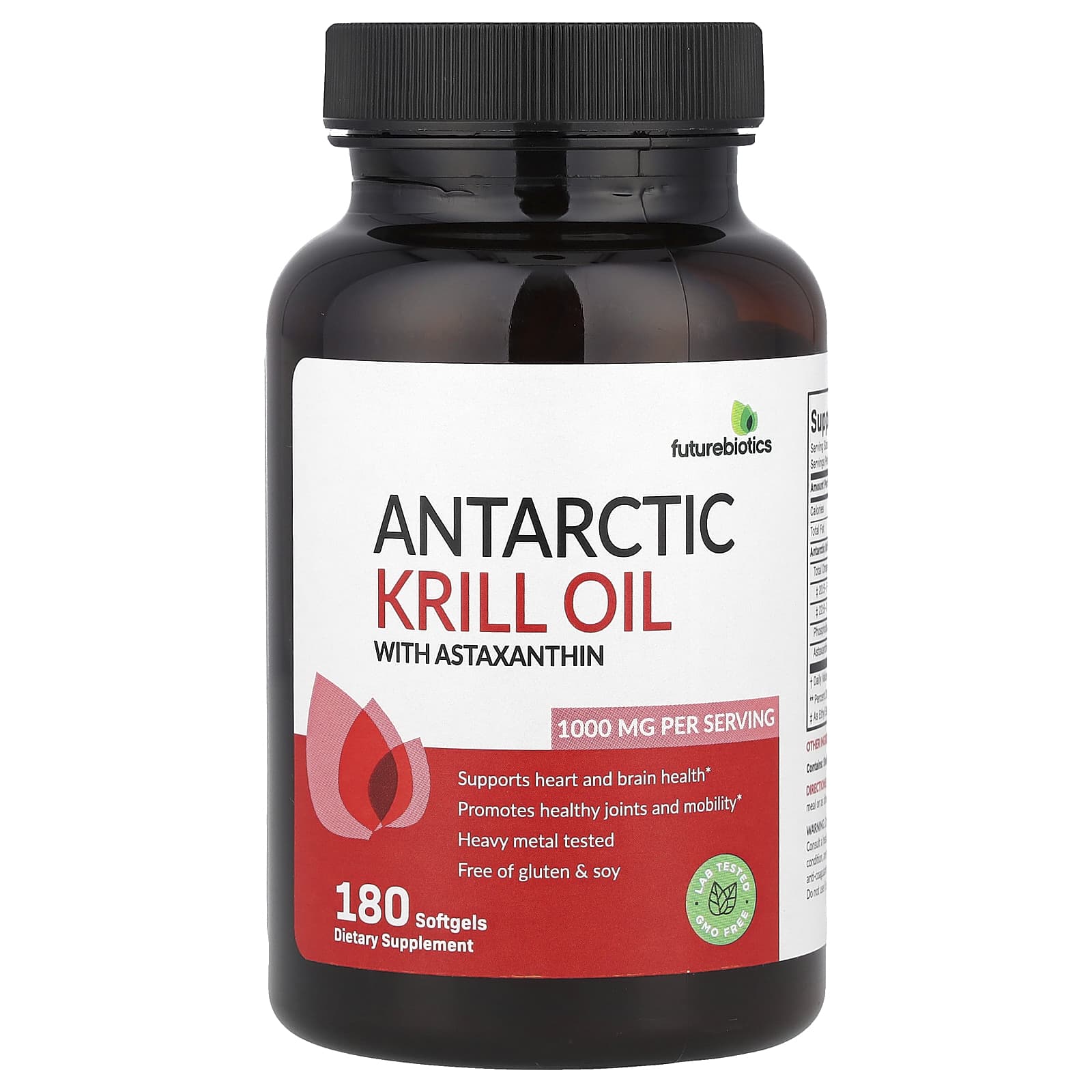 Antarctic Krill Oil with Astaxanthin, 1,000Mg, 180 Softgels (500Mg per Softgel)
Antarctic Krill Oil with Astaxanthin, 1,000Mg, 180 Softgels (500Mg per Softgel)