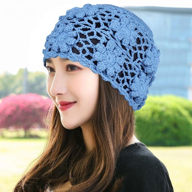 Women s Single Layer Hand Crochet Wool Hat Mesh Hollow Breathable Flower Turban Outdoor
Women s Single Layer Hand Crochet Wool Hat Mesh Hollow Breathable Flower Turban Outdoor