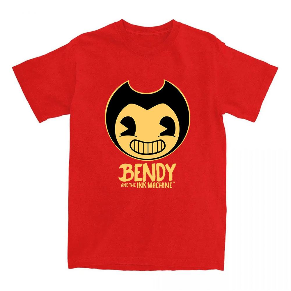 Game Bendy and The Ink Machine T-shirt Short Sleeve Loose Cotton Unisex T Shirt Cartoon Graphic Printing Tshirts Tee XXL червоний
Game Bendy and The Ink Machine T-shirt Short Sleeve Loose Cotton Unisex T Shirt Cartoon Graphic Printing Tshirts Tee XXL червоний