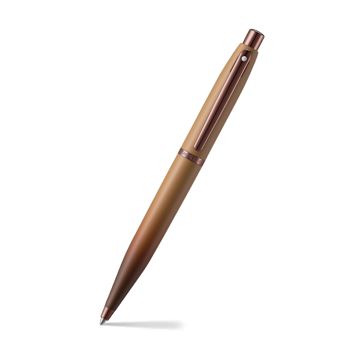 Sheaffer VFM 9428 Coffee Edition Matte Brown Ballpoint Pen with Regal Brown PVD Trim
Sheaffer VFM 9428 Coffee Edition Matte Brown Ballpoint Pen with Regal Brown PVD Trim