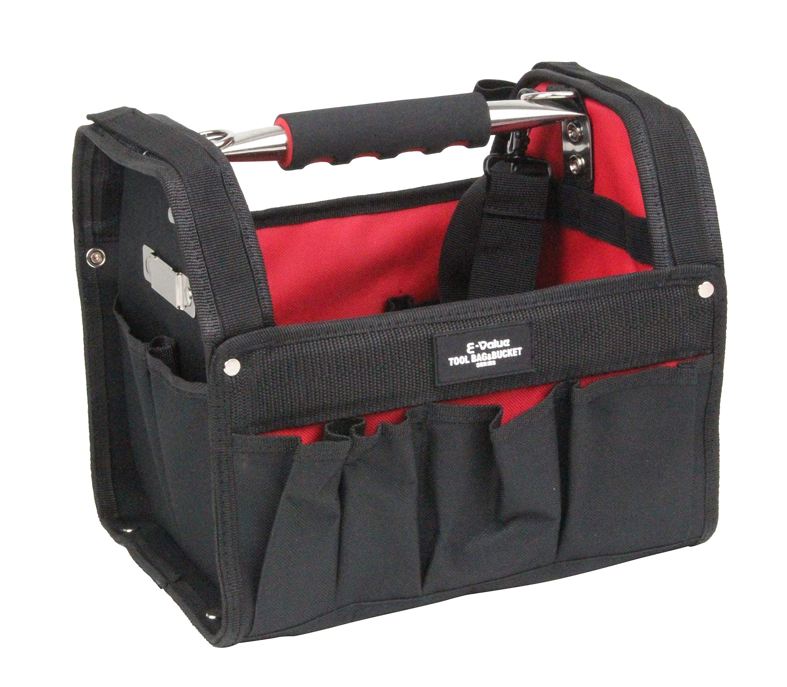 Tool Carry Bag S Tool Bag Black with shoulder belt and convex holder E-Value ETC-OP-S-BK чёрный
Tool Carry Bag S Tool Bag Black with shoulder belt and convex holder E-Value ETC-OP-S-BK чёрный