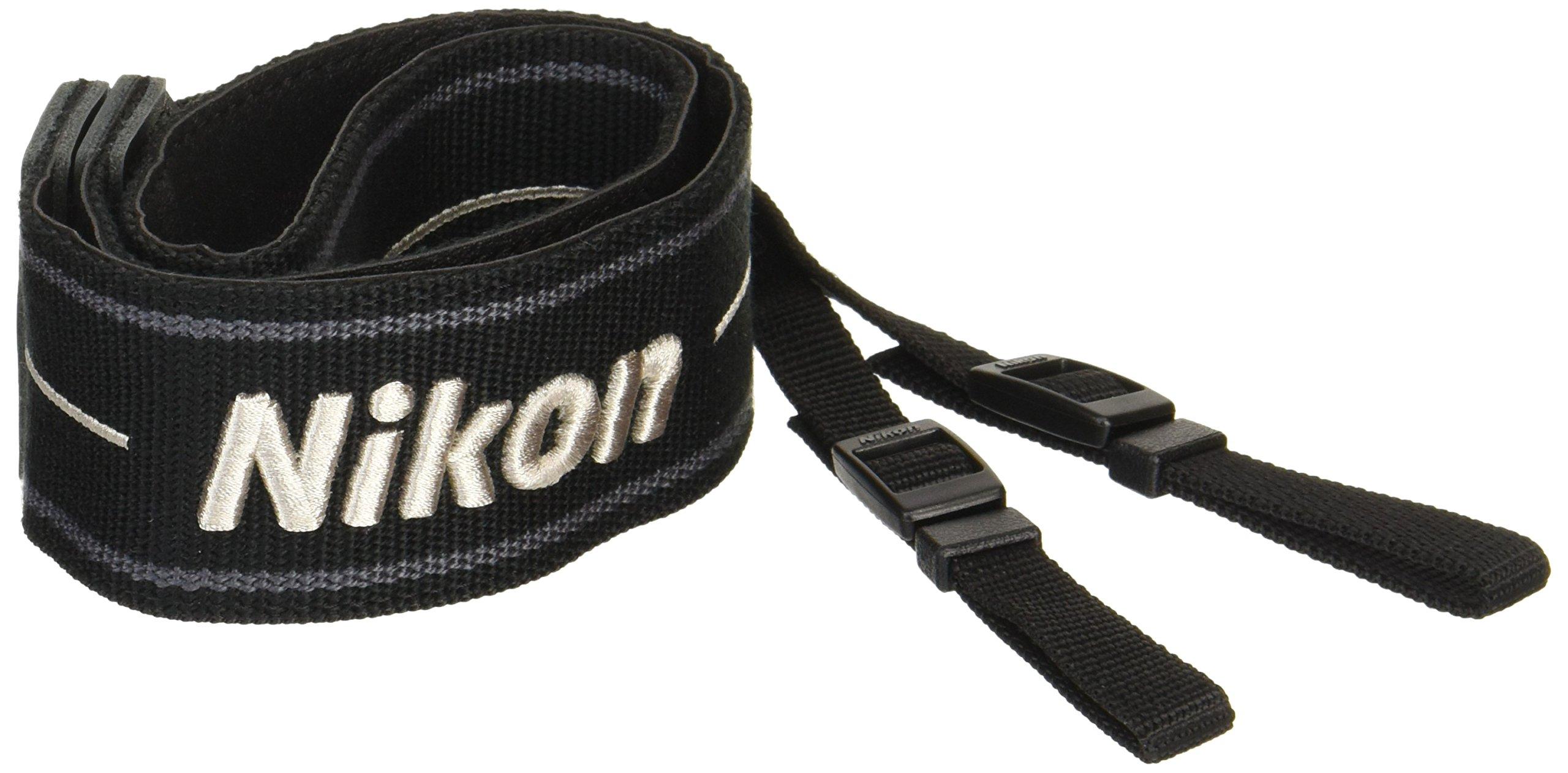 Nikon Neck Strap for SLRMirrorless 45mm Width Nikon Logo Wide Digital Strap Black 7054
Nikon Neck Strap for SLRMirrorless 45mm Width Nikon Logo Wide Digital Strap Black 7054
