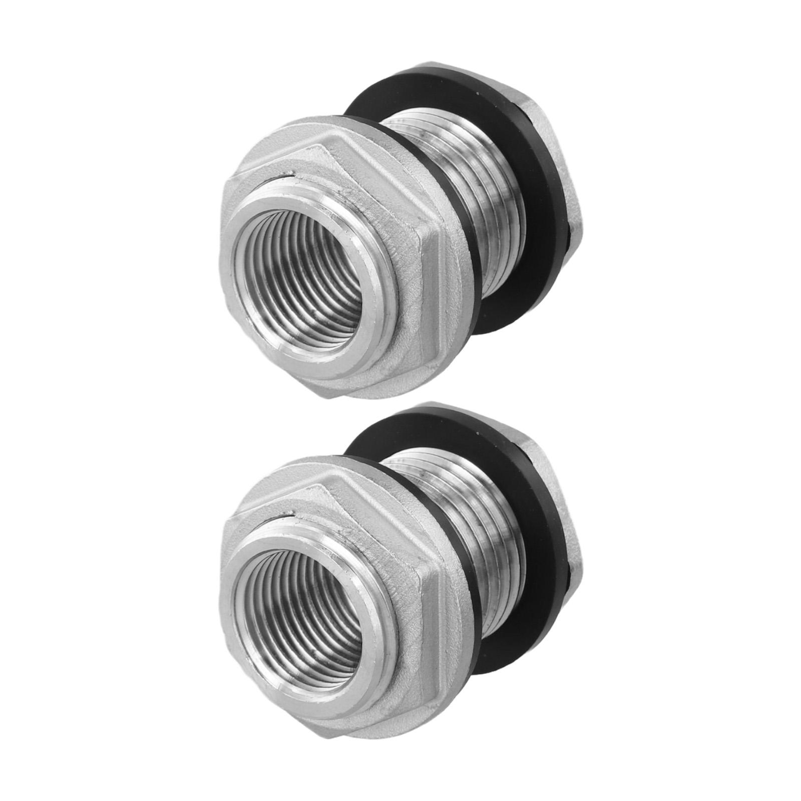 Stainless Steel Bulkhead Fitting for Garden Hose Connection Leakproof Design with Rubber Gaskets for Secure Seal China Mainland
Stainless Steel Bulkhead Fitting for Garden Hose Connection Leakproof Design with Rubber Gaskets for Secure Seal China Mainland