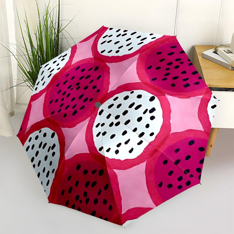 1pc Dragonfruit Pattern Umbrella Portable Folding Umbrella Durable Iron Frame, Suitable for All Seasons Home Travel Outdoor yy260319084
1pc Dragonfruit Pattern Umbrella Portable Folding Umbrella Durable Iron Frame, Suitable for All Seasons Home Travel Outdoor yy260319084