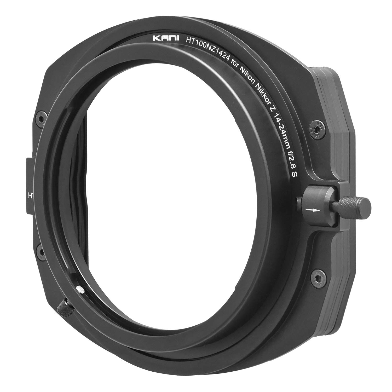 KANI HT100 III 100mm Square Filter Holder for Nikon Z Holds up to two square Includes aluminum storage Product 808219 14-24mm f/2.8 S, filters, case,
KANI HT100 III 100mm Square Filter Holder for Nikon Z Holds up to two square Includes aluminum storage Product 808219 14-24mm f/2.8 S, filters, case,