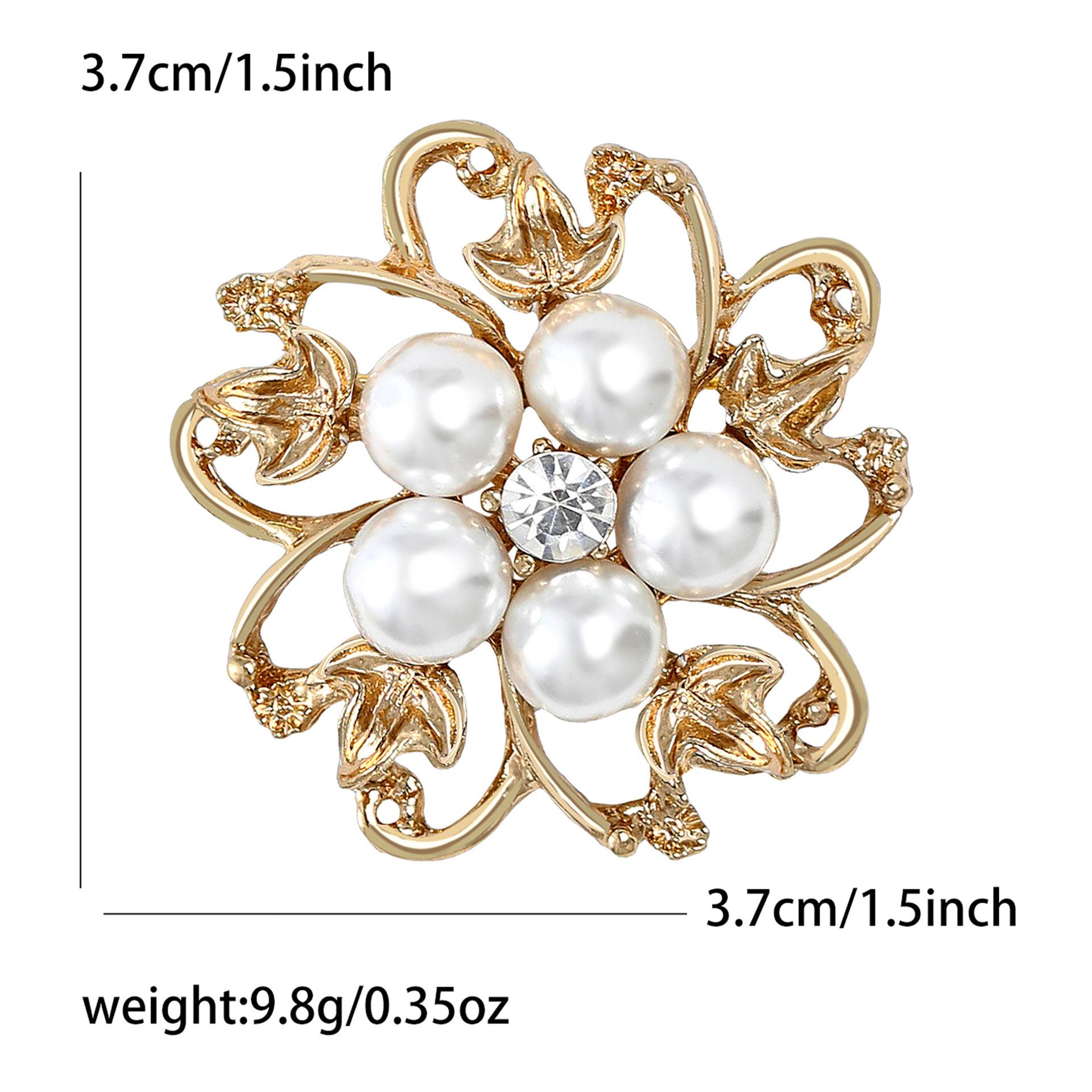 Simulation Pearl Rhinestone Brooch Women s Floral Banquet Party Suit Accessories Jewelry Birthday Gift
Simulation Pearl Rhinestone Brooch Women s Floral Banquet Party Suit Accessories Jewelry Birthday Gift