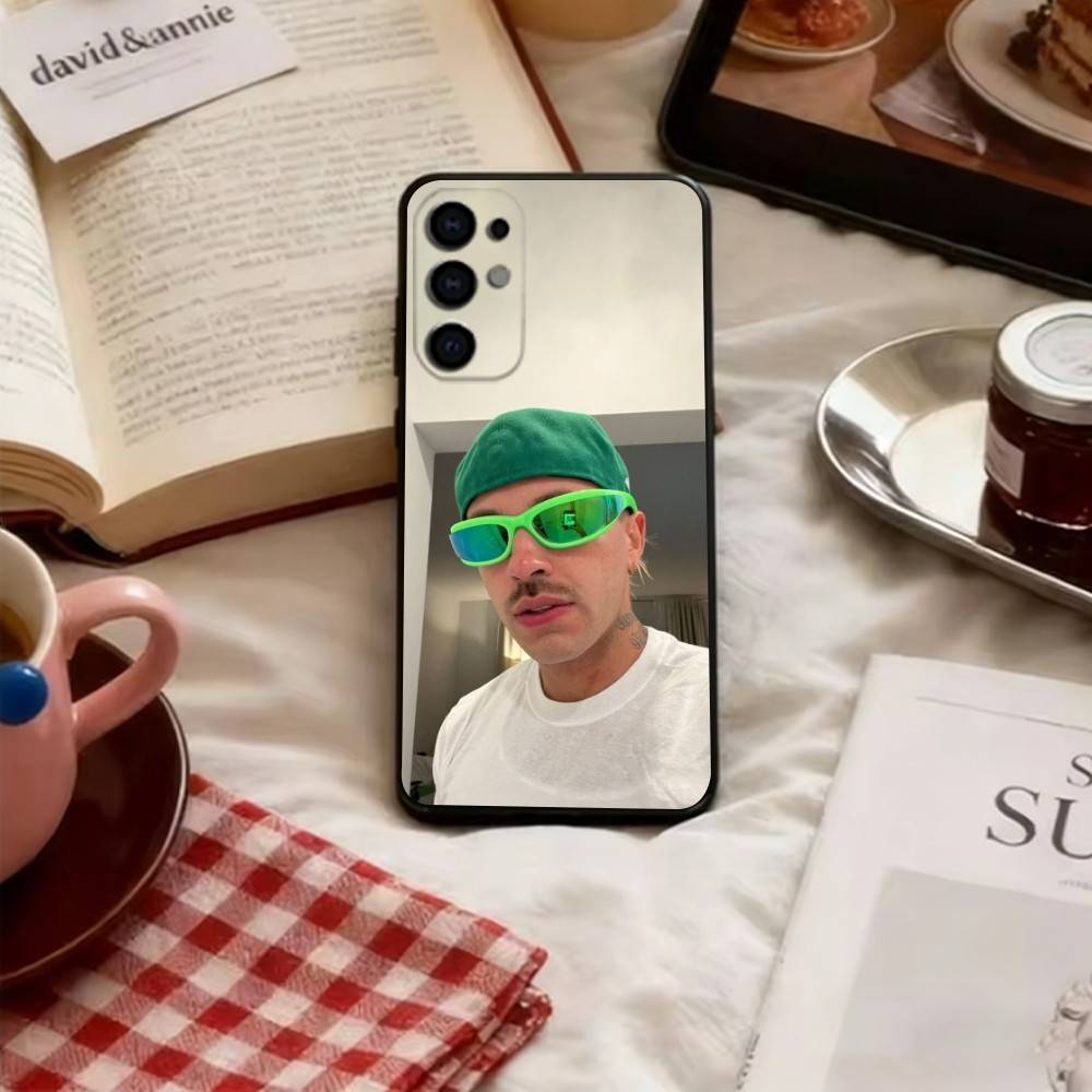 Singer Ferxxo Phone Case For Samsung S25,S24,S21,S22,S23,S30,Ultra,S20,Plus,Fe,Lite,Note,10,Soft Black Cover Samsung S22plus5G
Singer Ferxxo Phone Case For Samsung S25,S24,S21,S22,S23,S30,Ultra,S20,Plus,Fe,Lite,Note,10,Soft Black Cover Samsung S22plus5G