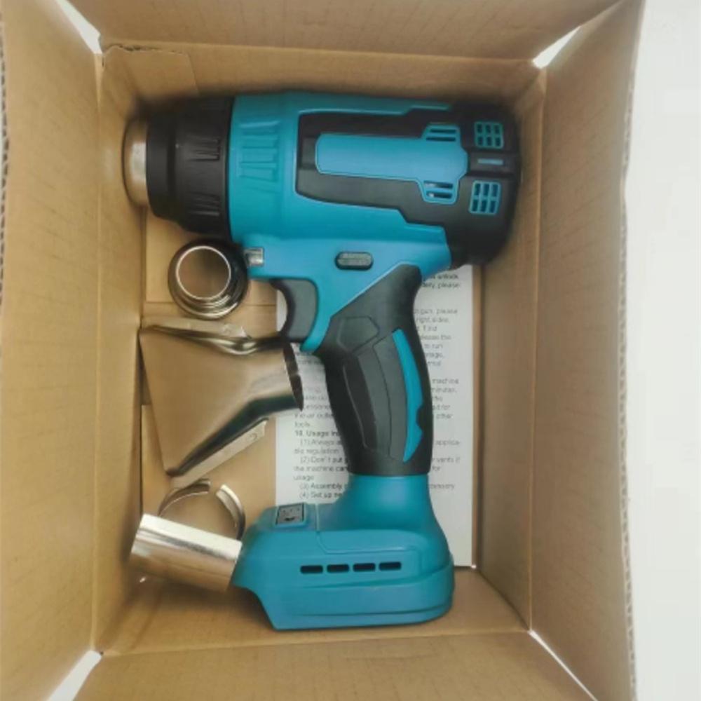 Cordless Hot Air Gun with 3 Nozzles For Makita 18V Battery Home Dryer Power Tool
Cordless Hot Air Gun with 3 Nozzles For Makita 18V Battery Home Dryer Power Tool
