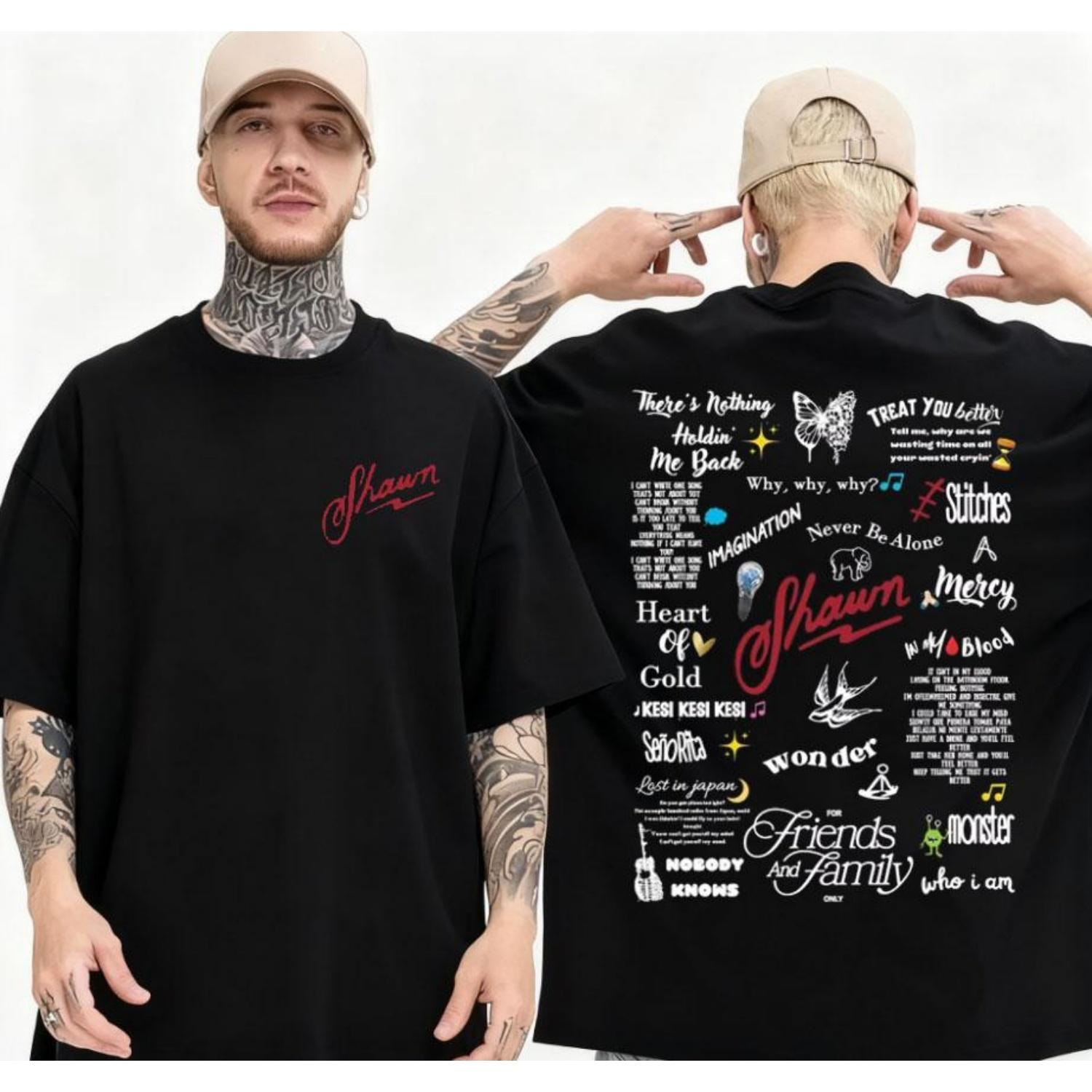 2025 Summer Shawn Mendes Album Tour Mens Casual Tshirt 100 Cotton Oversized Tshirt Retro Hiphop Pop Loose Music Tshirt S чёрный
2025 Summer Shawn Mendes Album Tour Mens Casual Tshirt 100 Cotton Oversized Tshirt Retro Hiphop Pop Loose Music Tshirt S чёрный
