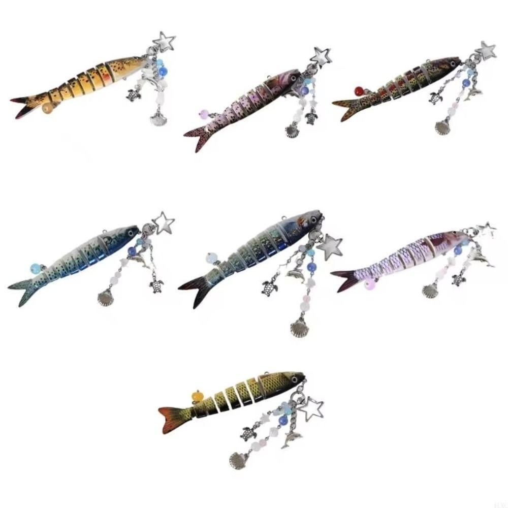 Phone Lanyard Handmade Fish Keychains Bionic Design Fish Bait Lanyard Fishing Enthusiasts Style 5
Phone Lanyard Handmade Fish Keychains Bionic Design Fish Bait Lanyard Fishing Enthusiasts Style 5