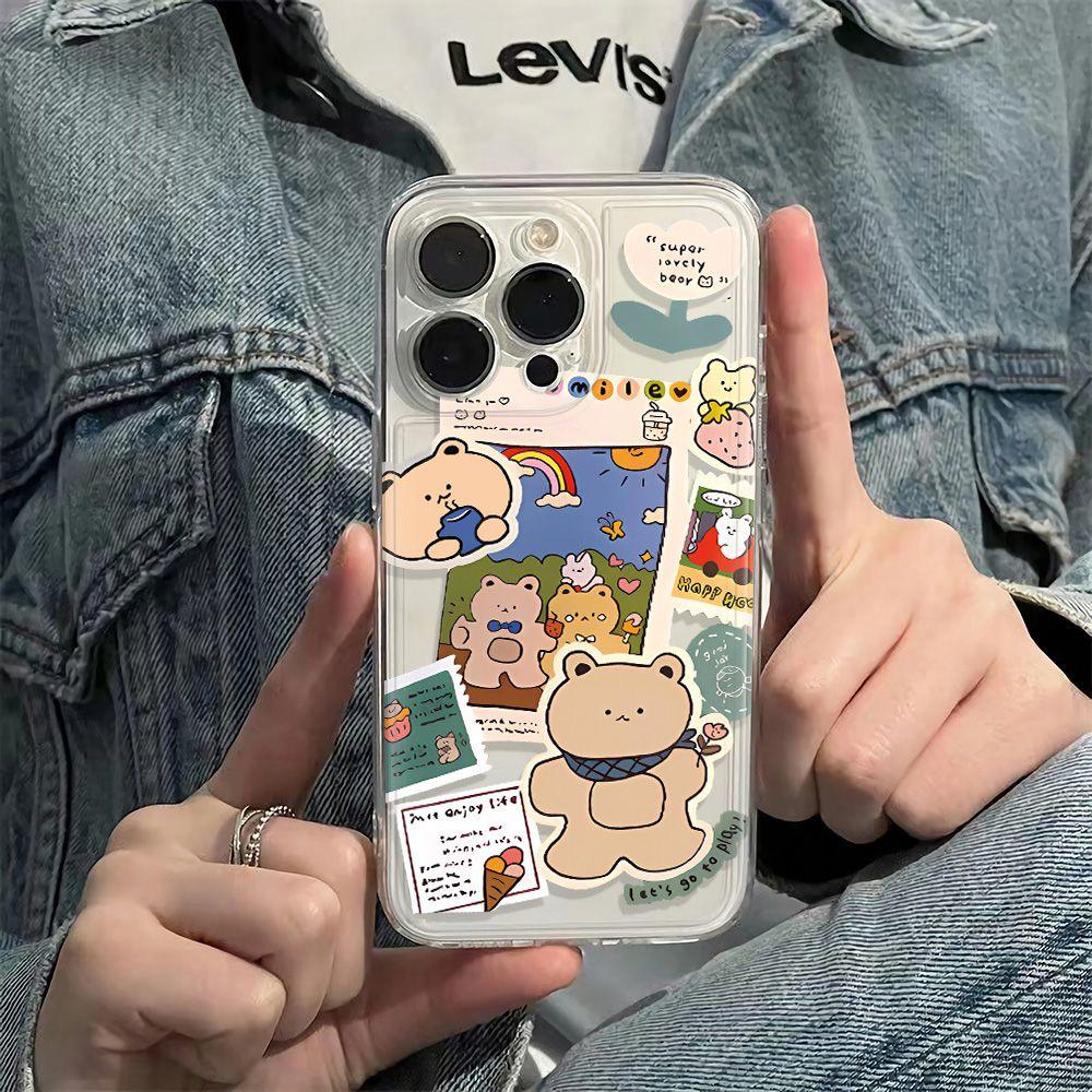 Little Bear Graffiti Full Coverage Transparent Soft Case for iPhone 15/14 Pro Max, 13/12/11, XS/XR iPhone 14
Little Bear Graffiti Full Coverage Transparent Soft Case for iPhone 15/14 Pro Max, 13/12/11, XS/XR iPhone 14