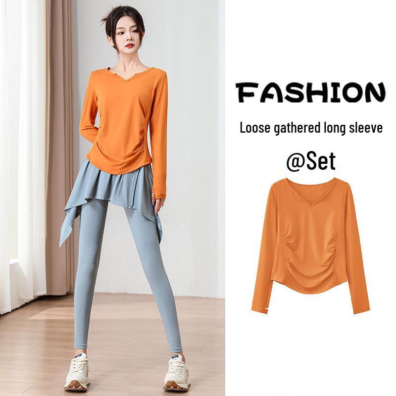 Women s Quick-Dry V-Neck Slimming Yoga & Running Long-Sleeve Top for Spring & Autumn M
Women s Quick-Dry V-Neck Slimming Yoga & Running Long-Sleeve Top for Spring & Autumn M