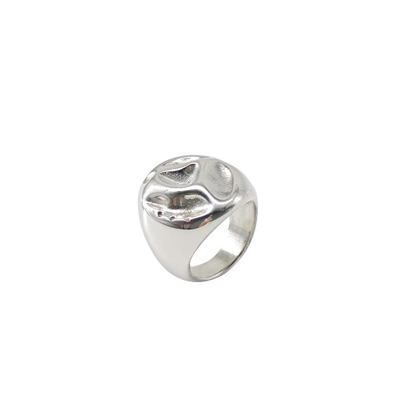 Fashion Summer Titanium Steel Lava Recessed Ring - 18K Gold Plated Stainless Steel Jewelry 56MM Circumference - US 8
Fashion Summer Titanium Steel Lava Recessed Ring - 18K Gold Plated Stainless Steel Jewelry 56MM Circumference - US 8