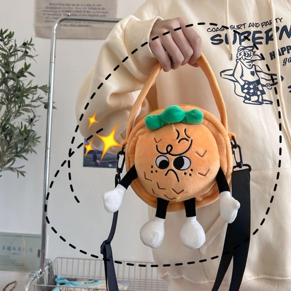Cartoon Kawaii Fruit Bag Crossbody Bag Plush Avocado Bag Fashion Orange Shoulder Bag Girls
Cartoon Kawaii Fruit Bag Crossbody Bag Plush Avocado Bag Fashion Orange Shoulder Bag Girls