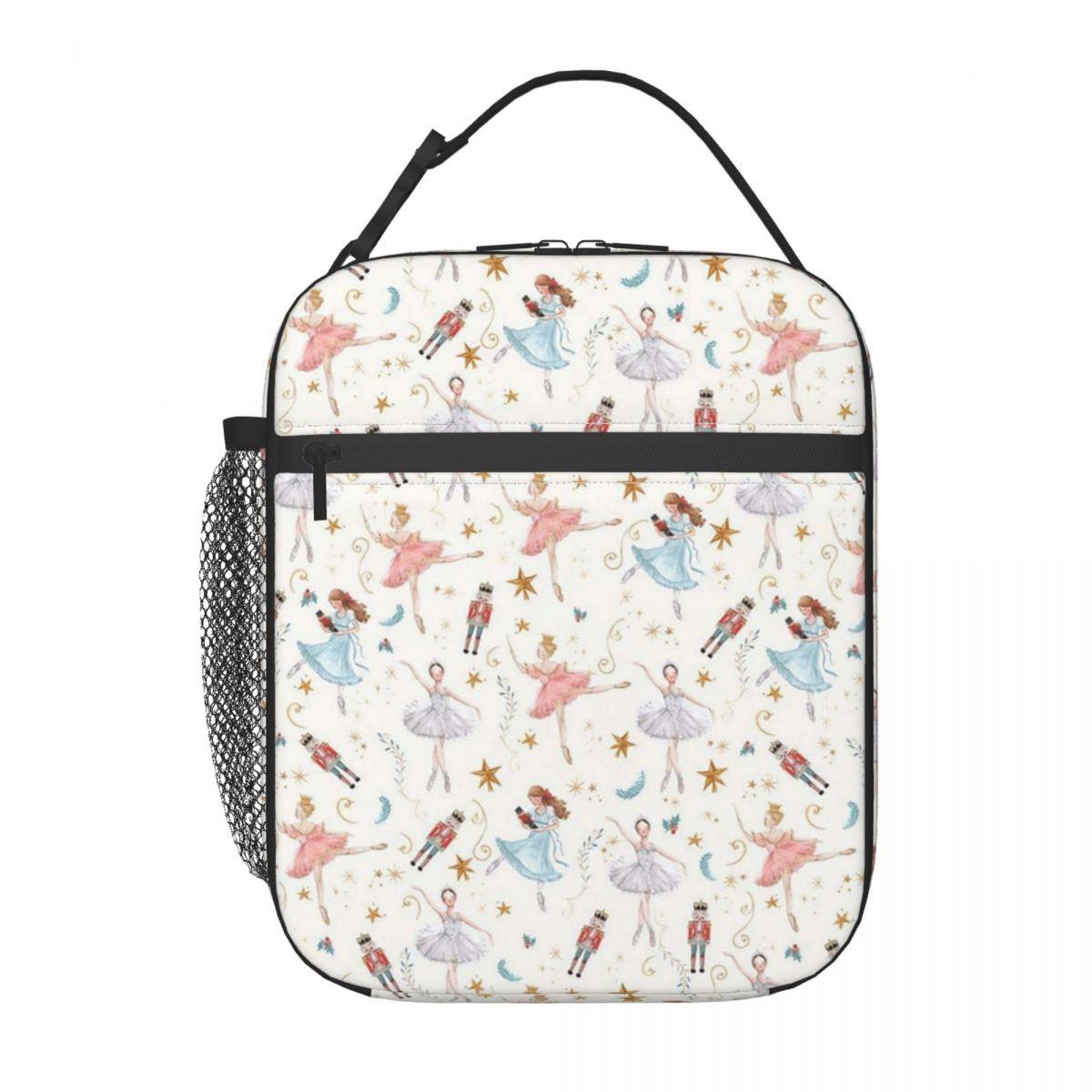 Nutcracker Ballet Christmas Theme Pattern Insulated Lunch Bag for Women Kids Leakproof Food Boxes Thermal Lunch Box Tote One Size
Nutcracker Ballet Christmas Theme Pattern Insulated Lunch Bag for Women Kids Leakproof Food Boxes Thermal Lunch Box Tote One Size