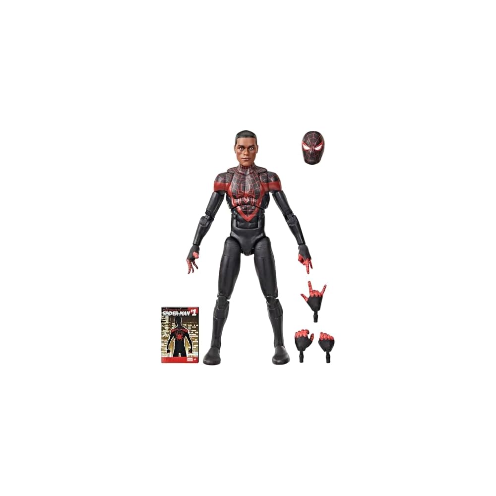 Hasbro Marvel Legends Ultimate Miles Morales Action Figure 15 cm with Comic Accessories
Hasbro Marvel Legends Ultimate Miles Morales Action Figure 15 cm with Comic Accessories