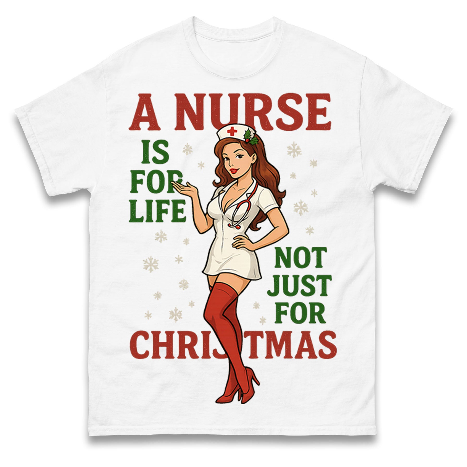 A Nurse Is For Life Not Just For Christmas T Shirt Tshirt Mens Womens Unisex Tops Tees 2XL
A Nurse Is For Life Not Just For Christmas T Shirt Tshirt Mens Womens Unisex Tops Tees 2XL