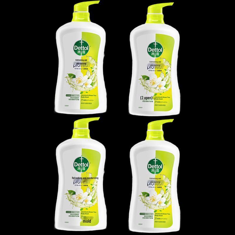 Dettol Refreshing & Moisturizing Body Wash, Jasmine & Green Tea, 650g x 4 Bottles
Dettol Refreshing & Moisturizing Body Wash, Jasmine & Green Tea, 650g x 4 Bottles