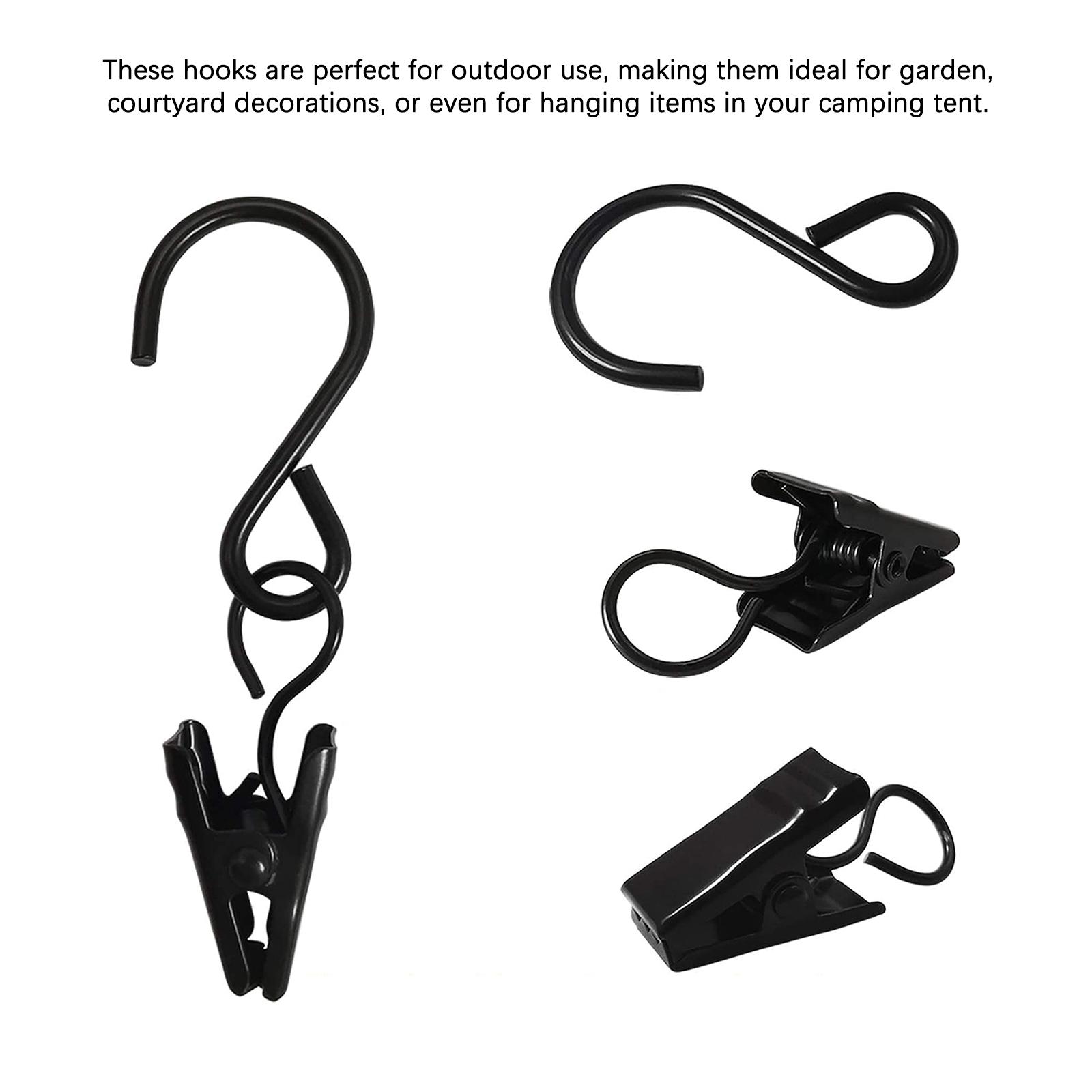 50PCS Stainless Steel S Hooks Lights Hangers Photo Camping Tents
50PCS Stainless Steel S Hooks Lights Hangers Photo Camping Tents