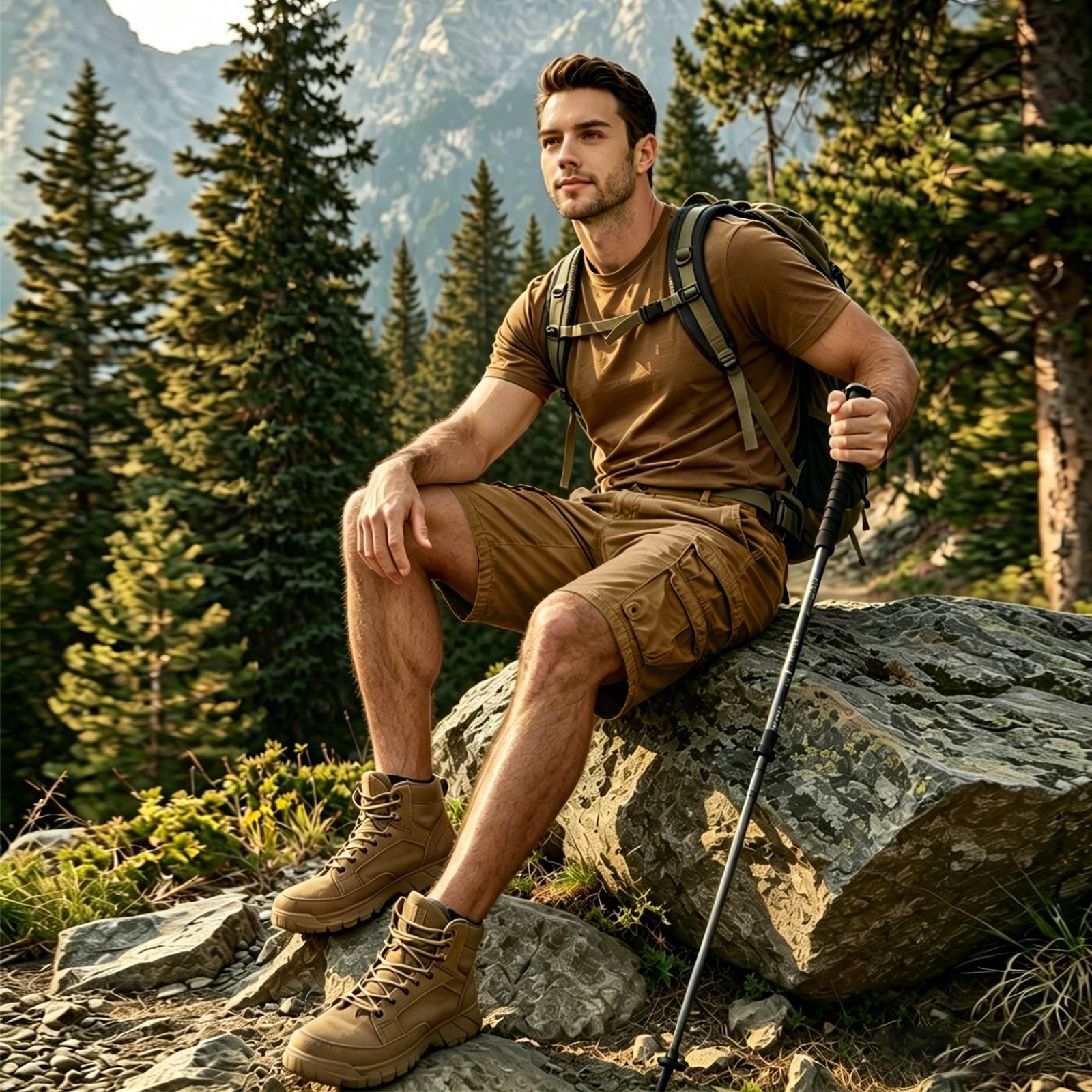Mens Cargo Shorts with Large Pockets Classic Fit Multi Pocket Utility Shorts Relaxed Fit Casual Shorts for Men XXXL хаки
Mens Cargo Shorts with Large Pockets Classic Fit Multi Pocket Utility Shorts Relaxed Fit Casual Shorts for Men XXXL хаки