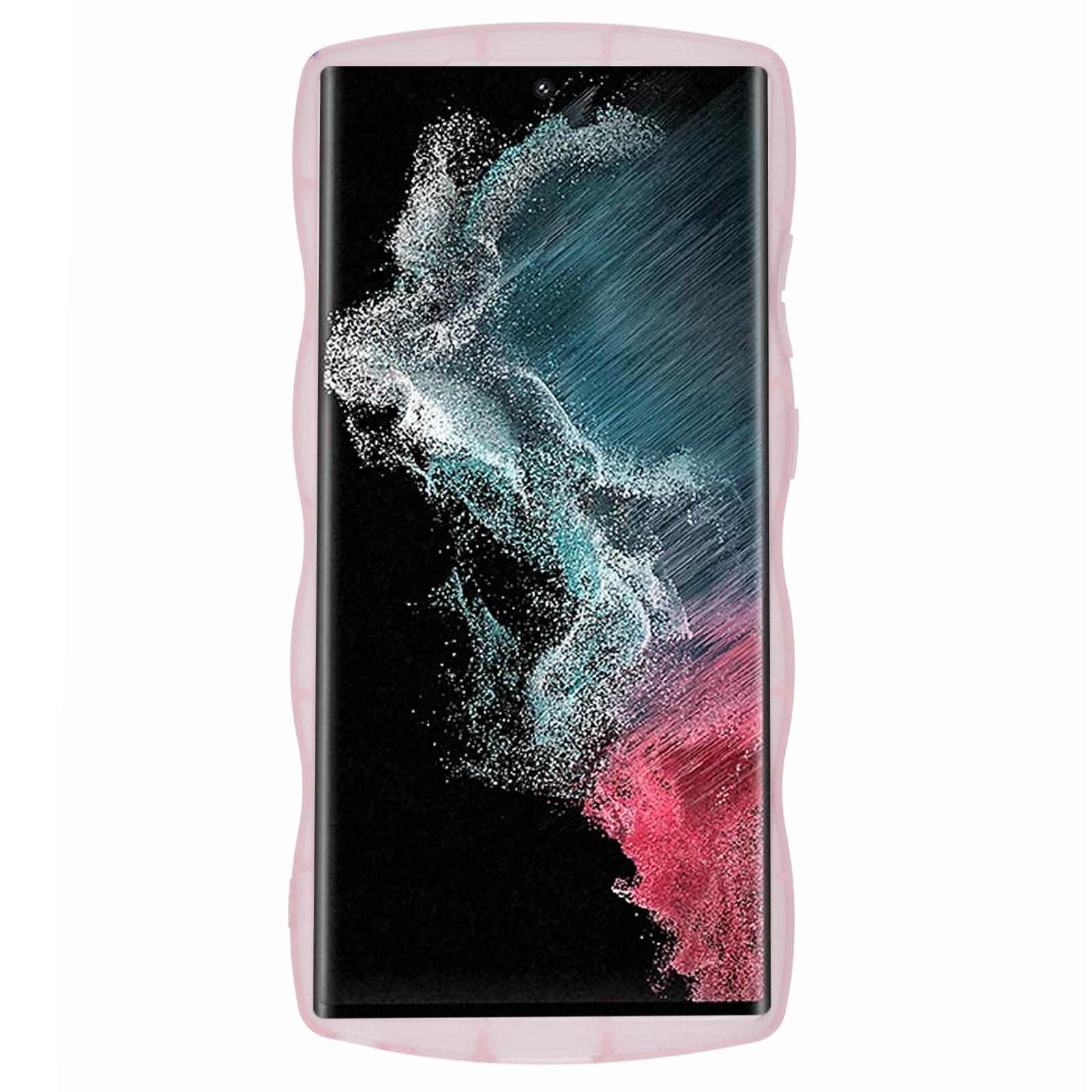 JTW Series for Samsung Galaxy S22 Ultra 5G Cell Phone Case TPU Glitter Sparkle Wavy Edge Cover Transparent Pink
JTW Series for Samsung Galaxy S22 Ultra 5G Cell Phone Case TPU Glitter Sparkle Wavy Edge Cover Transparent Pink