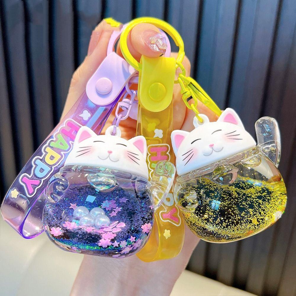 Прозрачный блестящий светящийся брелок Lucky Cat Jewelry Doll Keychain Bag Подвеска синий
Прозрачный блестящий светящийся брелок Lucky Cat Jewelry Doll Keychain Bag Подвеска синий