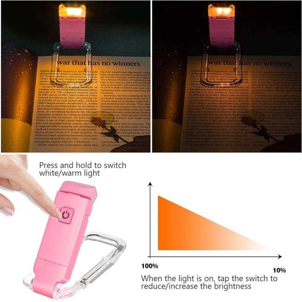 Rechargeable Reading Light LED Clip Desk Light Lightweight Clip on Book Light Kids Read Light рожевий
Rechargeable Reading Light LED Clip Desk Light Lightweight Clip on Book Light Kids Read Light рожевий