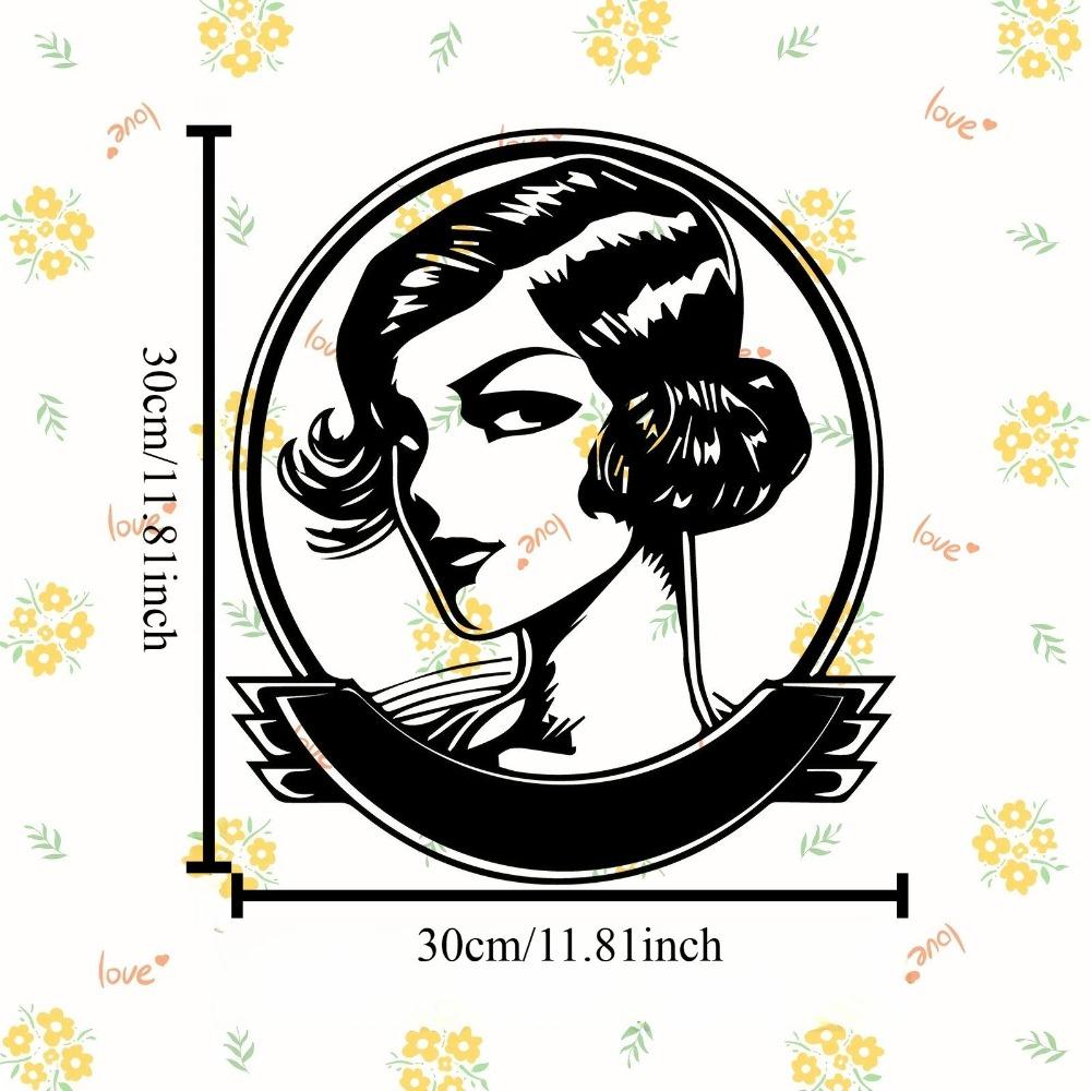 Timeless Lady Metal Wall Art Rustproof Iron Sculpture Gift for Bedroom Entryway Fence
Timeless Lady Metal Wall Art Rustproof Iron Sculpture Gift for Bedroom Entryway Fence