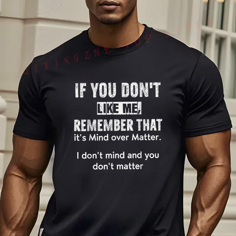 Mens Black Graphic TShirt Short Sleeve Featuring Bold Text IF YOU DONT LIKE ME On Black Backgr Casual Short Sleeve Tees 4XL
Mens Black Graphic TShirt Short Sleeve Featuring Bold Text IF YOU DONT LIKE ME On Black Backgr Casual Short Sleeve Tees 4XL