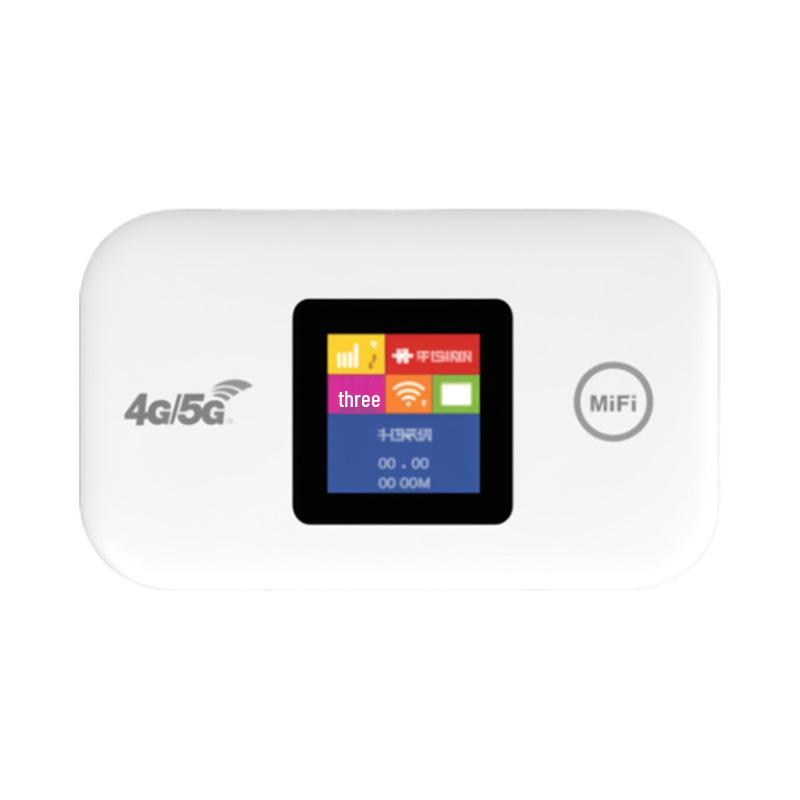 Портативний MiFi пристрій 4G/5G з акумулятором 2100 мАг та зовнішнім дисплеєм білий
Портативний MiFi пристрій 4G/5G з акумулятором 2100 мАг та зовнішнім дисплеєм білий